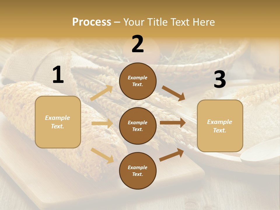 Corn Concept Closeup PowerPoint Template