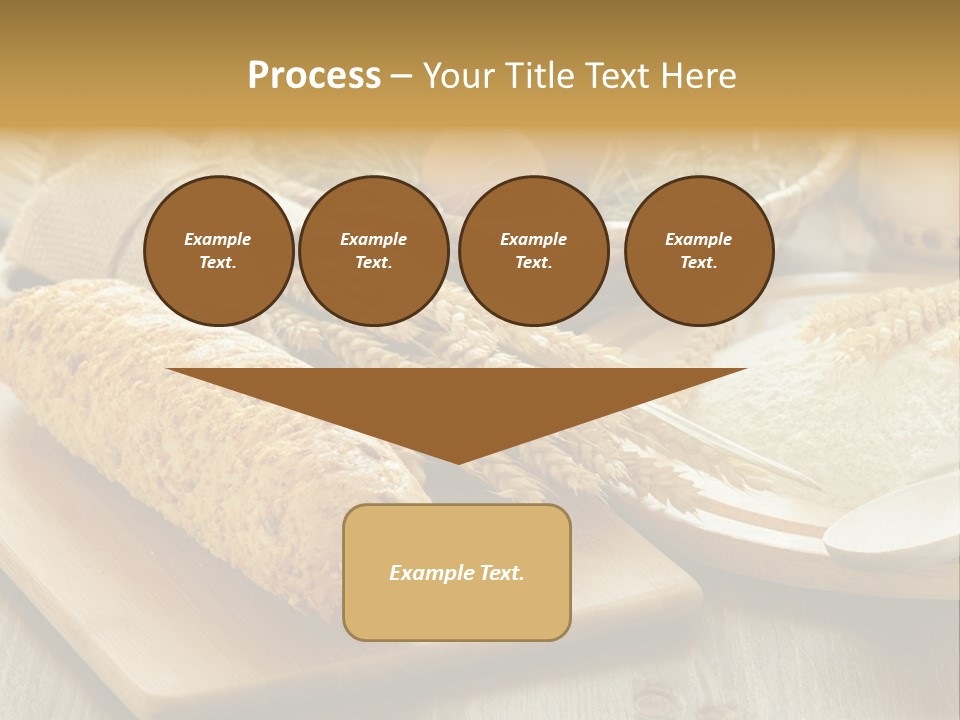 Corn Concept Closeup PowerPoint Template