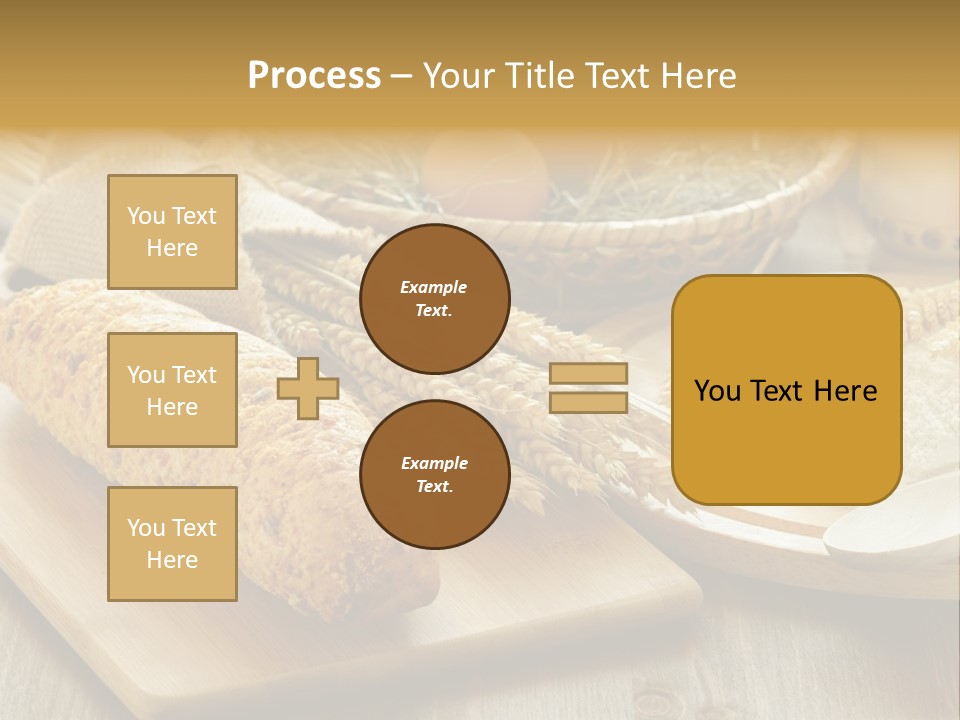 Corn Concept Closeup PowerPoint Template