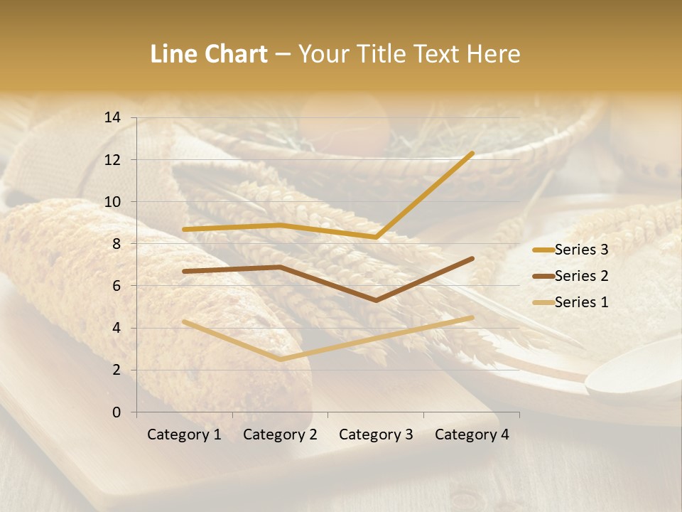 Corn Concept Closeup PowerPoint Template