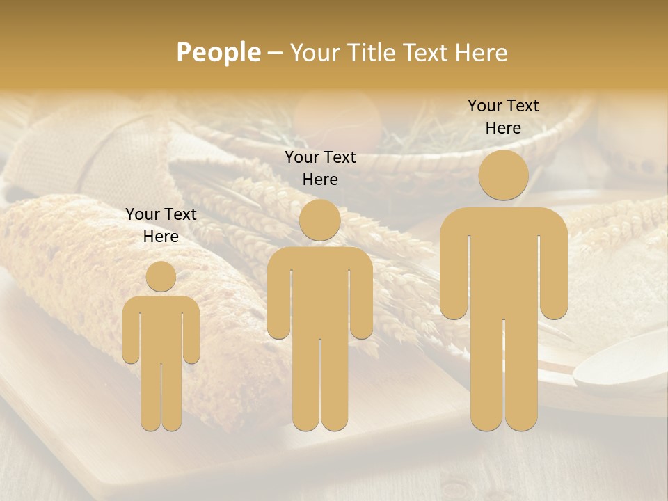 Corn Concept Closeup PowerPoint Template