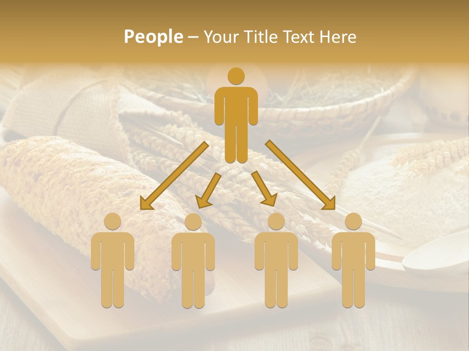 Corn Concept Closeup PowerPoint Template