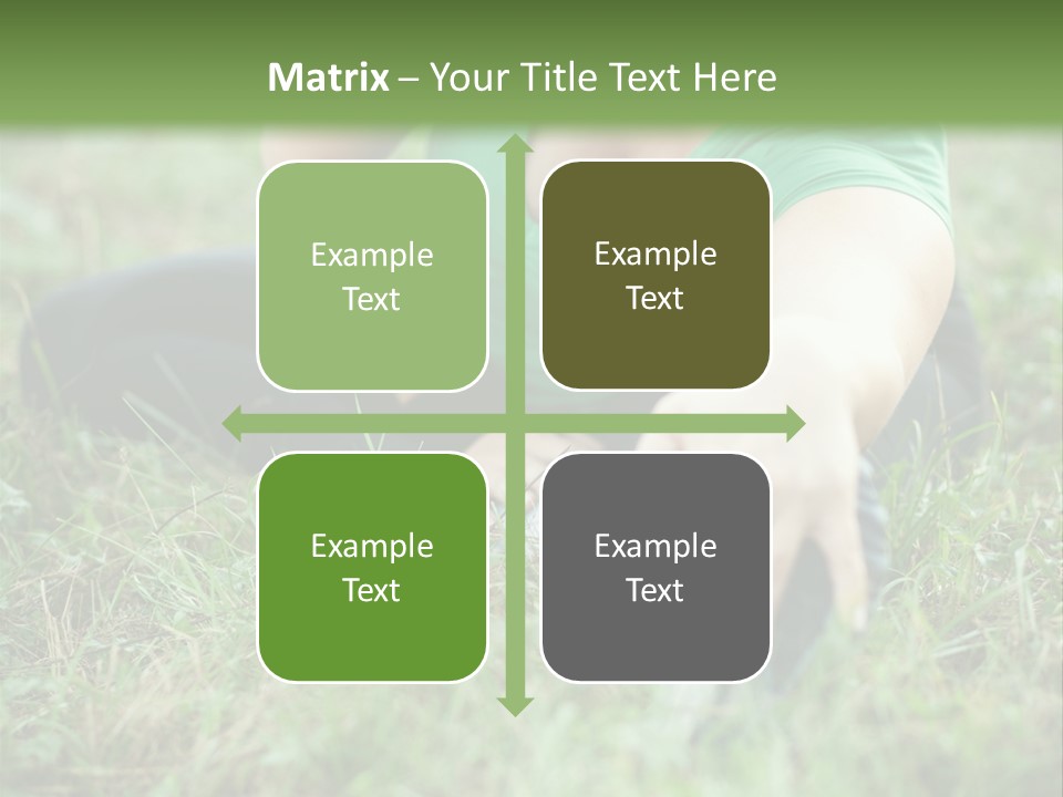 Fatty Cheerful Active PowerPoint Template