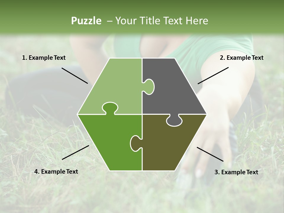 Fatty Cheerful Active PowerPoint Template