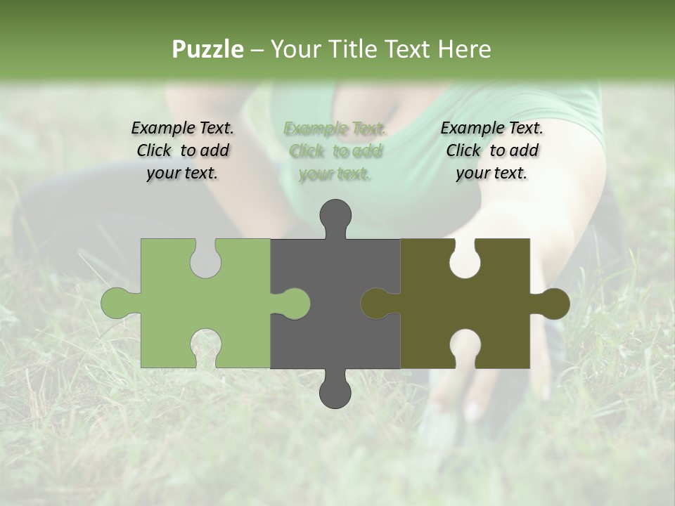 Fatty Cheerful Active PowerPoint Template