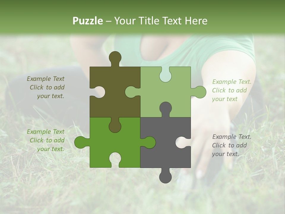 Fatty Cheerful Active PowerPoint Template