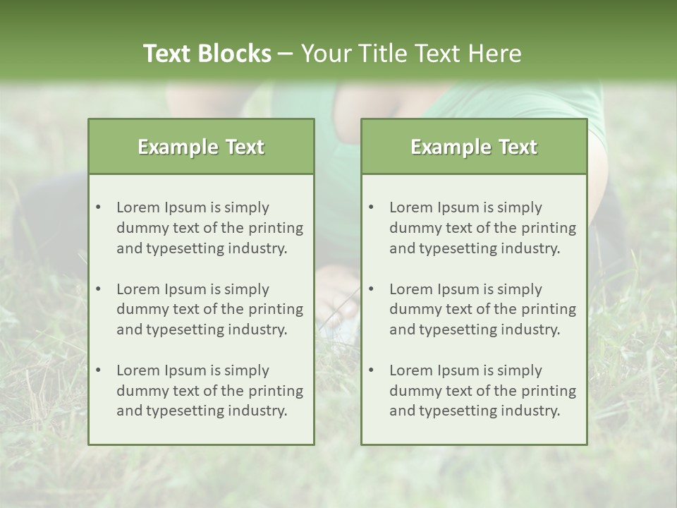 Fatty Cheerful Active PowerPoint Template