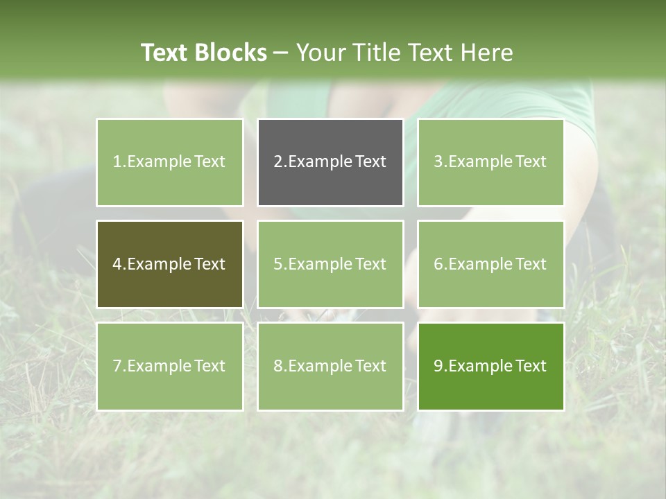 Fatty Cheerful Active PowerPoint Template