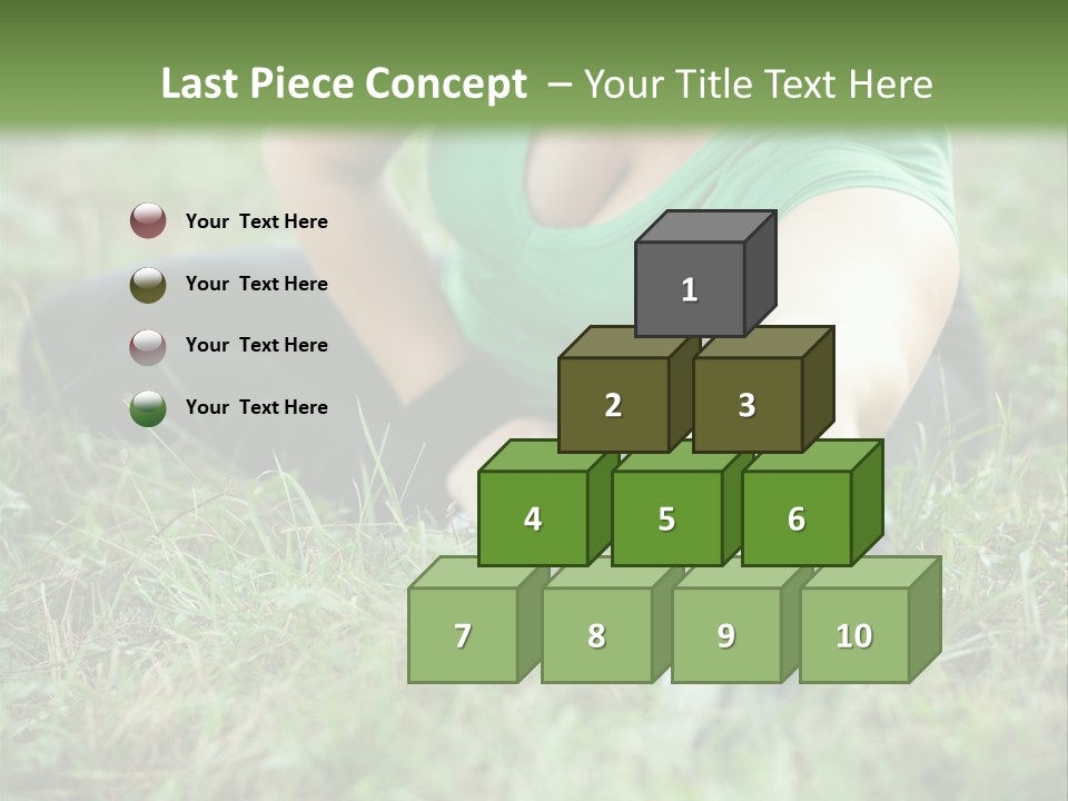 Fatty Cheerful Active PowerPoint Template