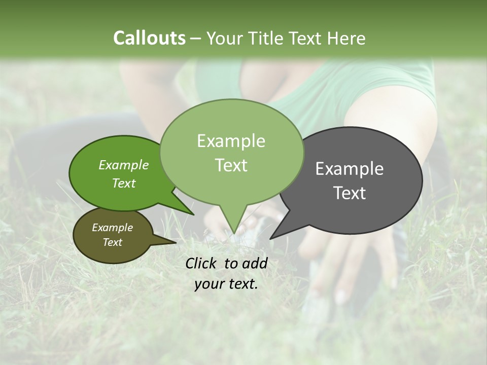 Fatty Cheerful Active PowerPoint Template