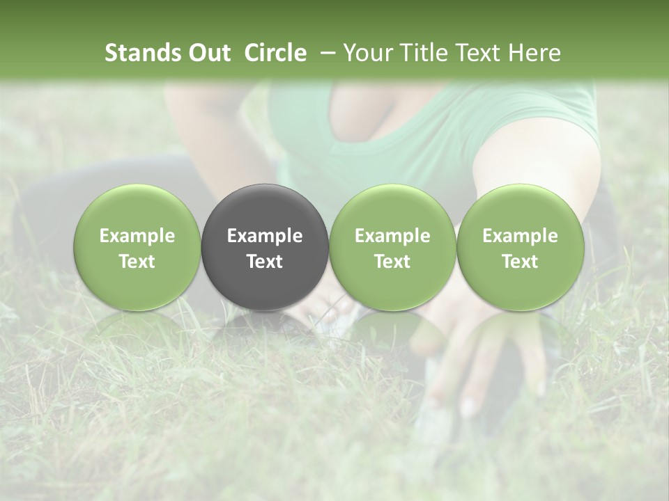 Fatty Cheerful Active PowerPoint Template