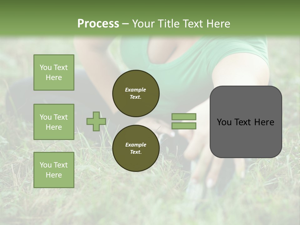 Fatty Cheerful Active PowerPoint Template