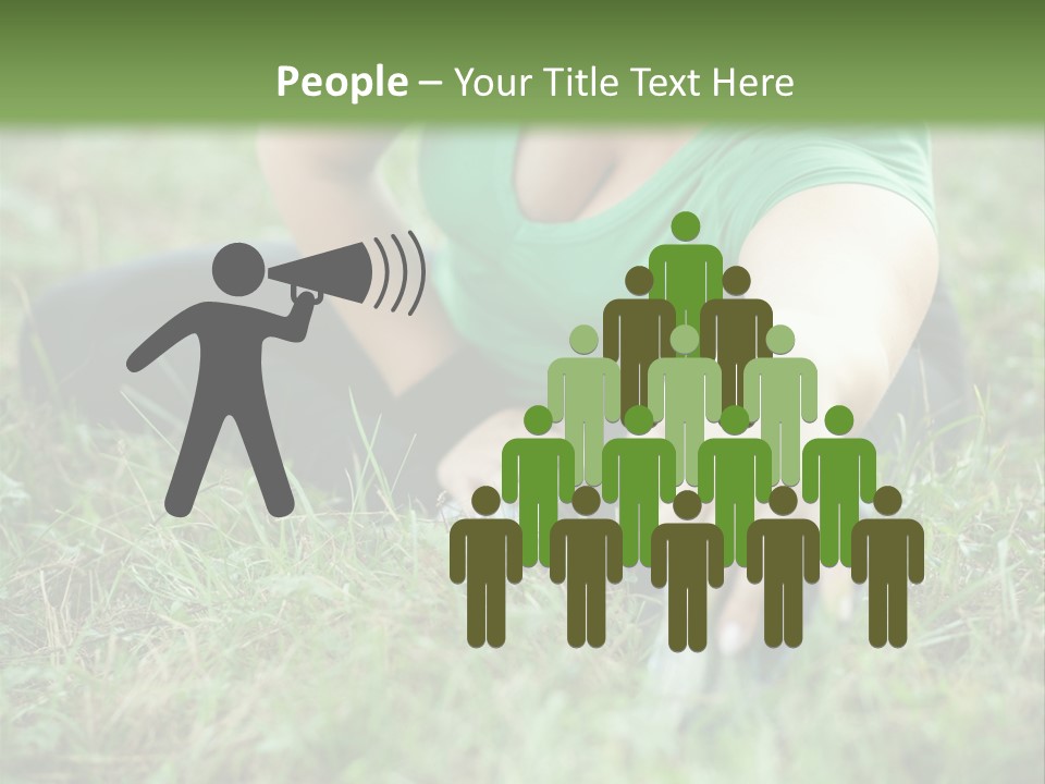 Fatty Cheerful Active PowerPoint Template