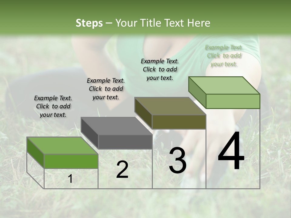 Fatty Cheerful Active PowerPoint Template