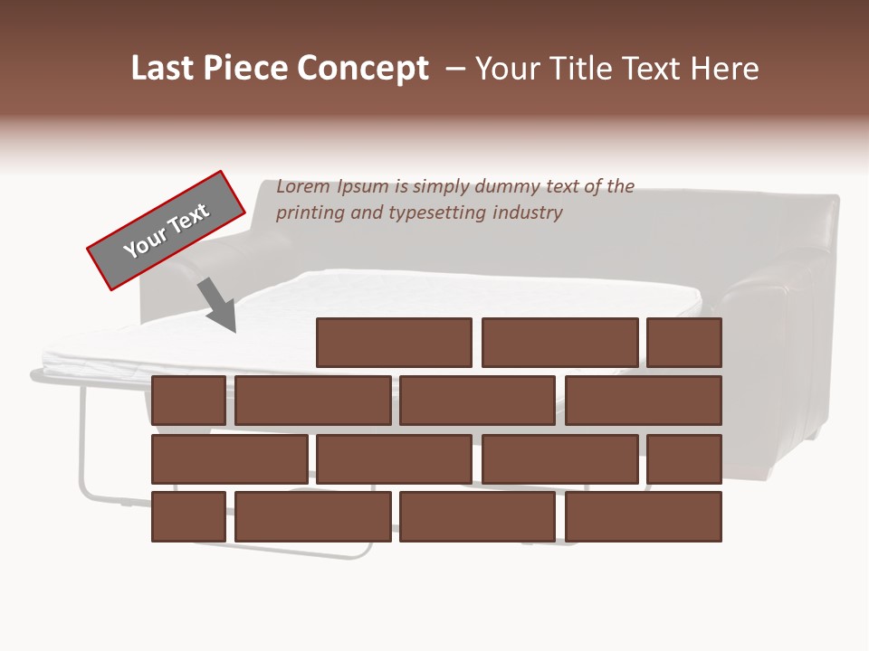 Mattress Care Quest Room PowerPoint Template