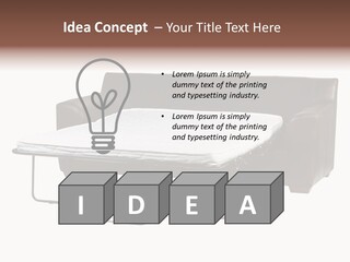 Mattress Care Quest Room PowerPoint Template