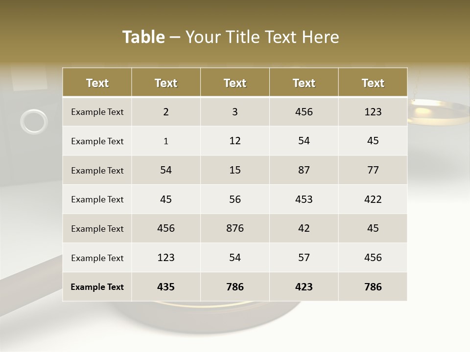 Justice Court Balance PowerPoint Template
