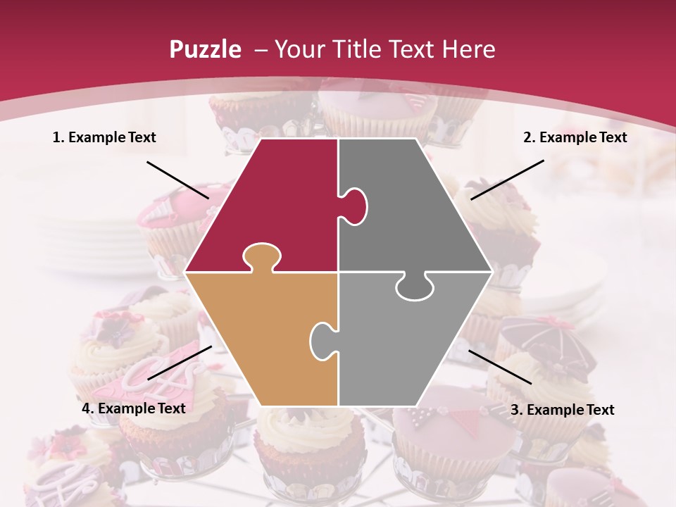 Cakestand Choice Cake PowerPoint Template