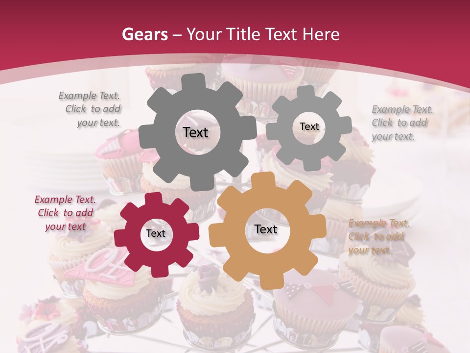 Cakestand Choice Cake PowerPoint Template