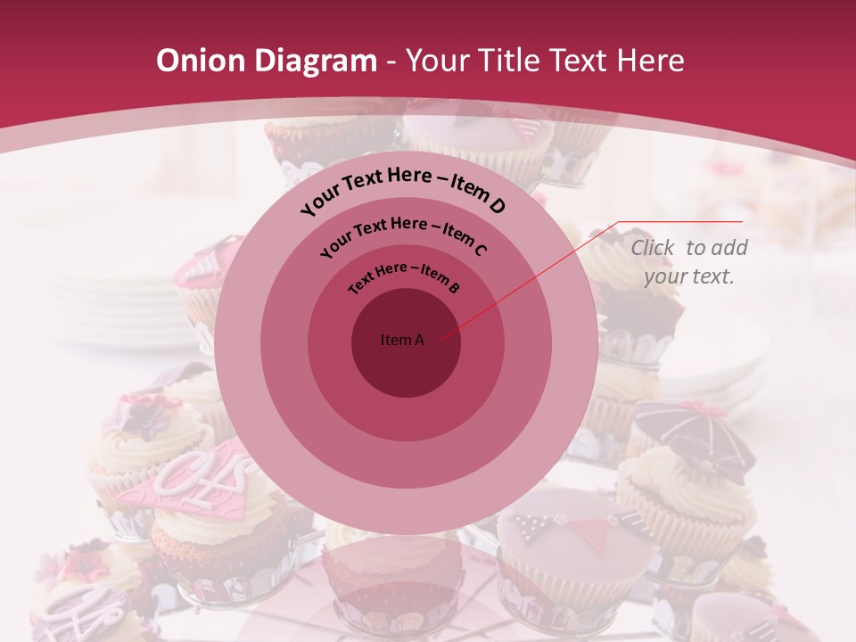 Cakestand Choice Cake PowerPoint Template