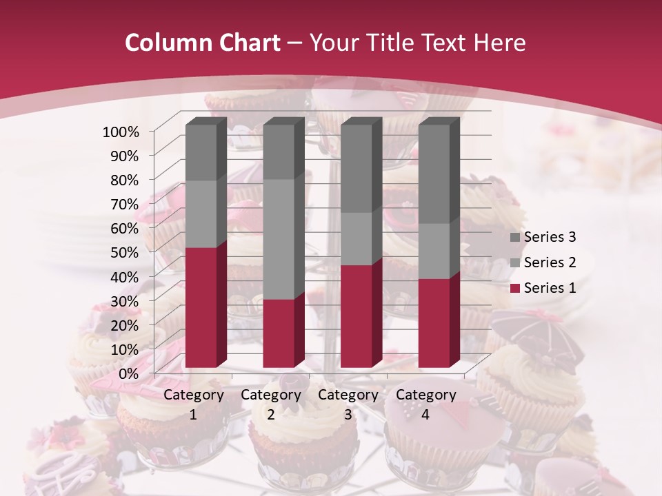 Cakestand Choice Cake PowerPoint Template