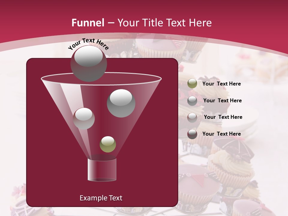 Cakestand Choice Cake PowerPoint Template