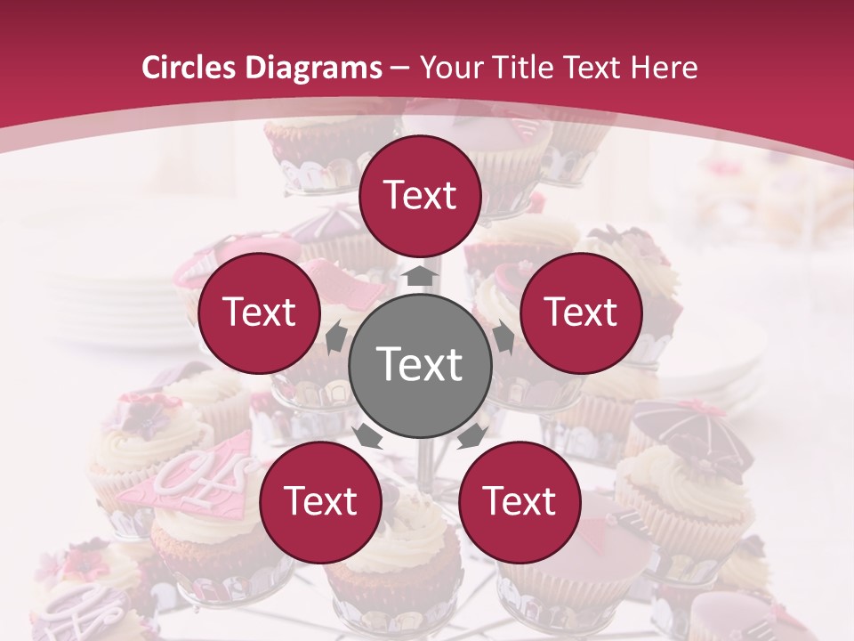 Cakestand Choice Cake PowerPoint Template