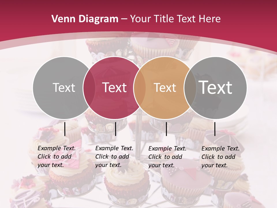 Cakestand Choice Cake PowerPoint Template
