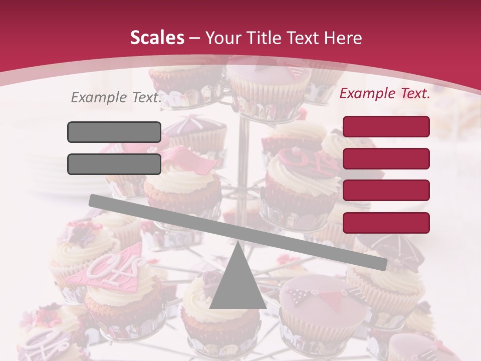 Cakestand Choice Cake PowerPoint Template
