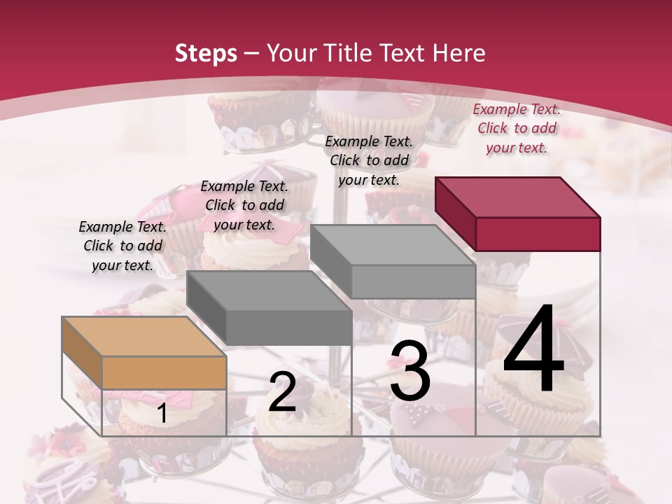 Cakestand Choice Cake PowerPoint Template