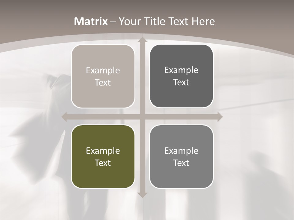 Motion Way Group PowerPoint Template