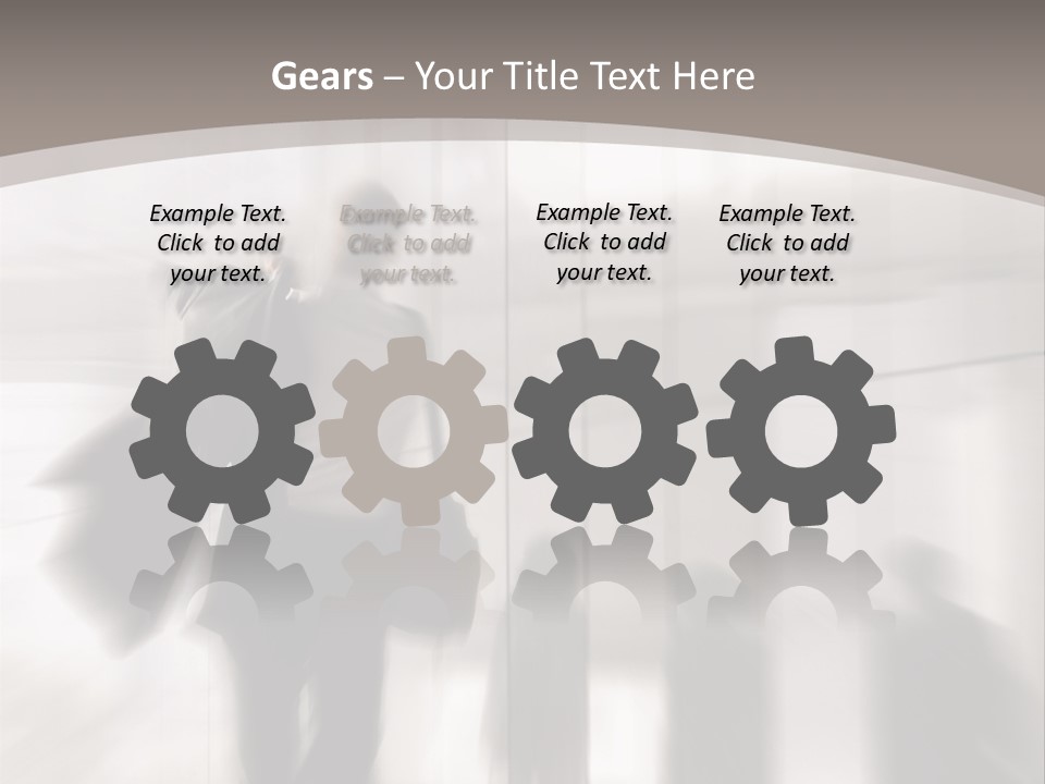 Motion Way Group PowerPoint Template