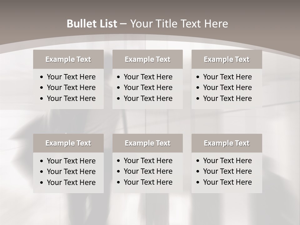 Motion Way Group PowerPoint Template