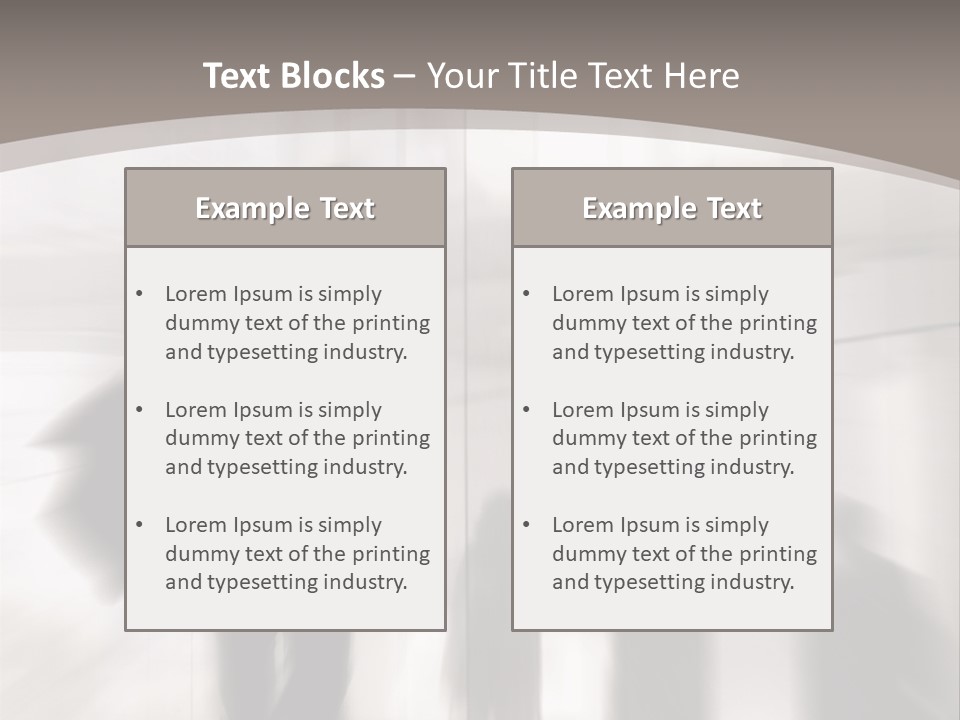 Motion Way Group PowerPoint Template