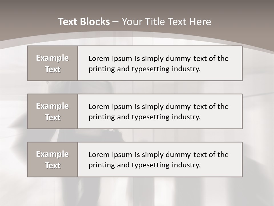 Motion Way Group PowerPoint Template