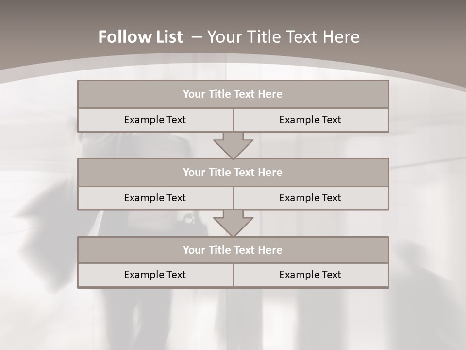 Motion Way Group PowerPoint Template