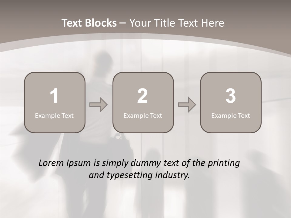 Motion Way Group PowerPoint Template