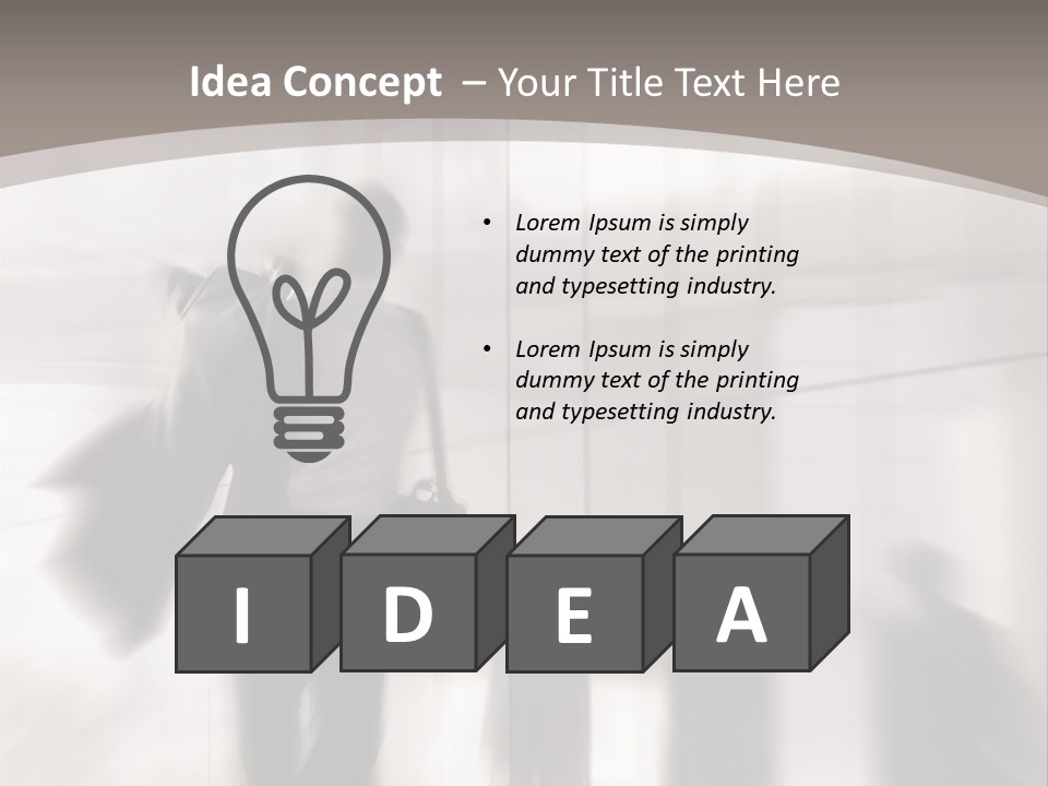 Motion Way Group PowerPoint Template