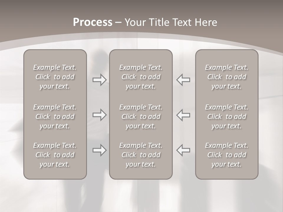 Motion Way Group PowerPoint Template