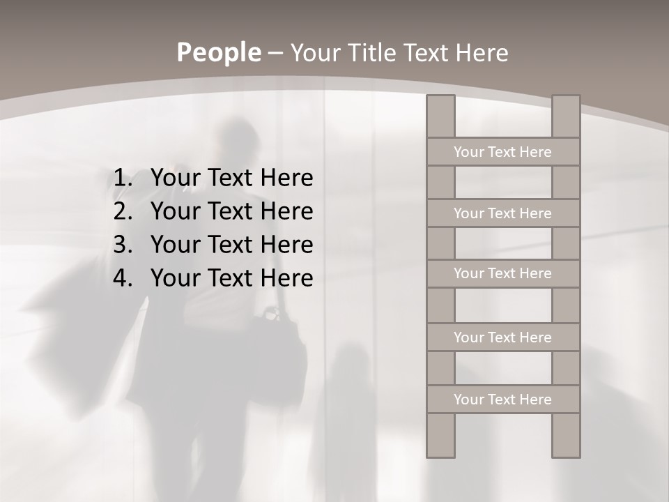 Motion Way Group PowerPoint Template