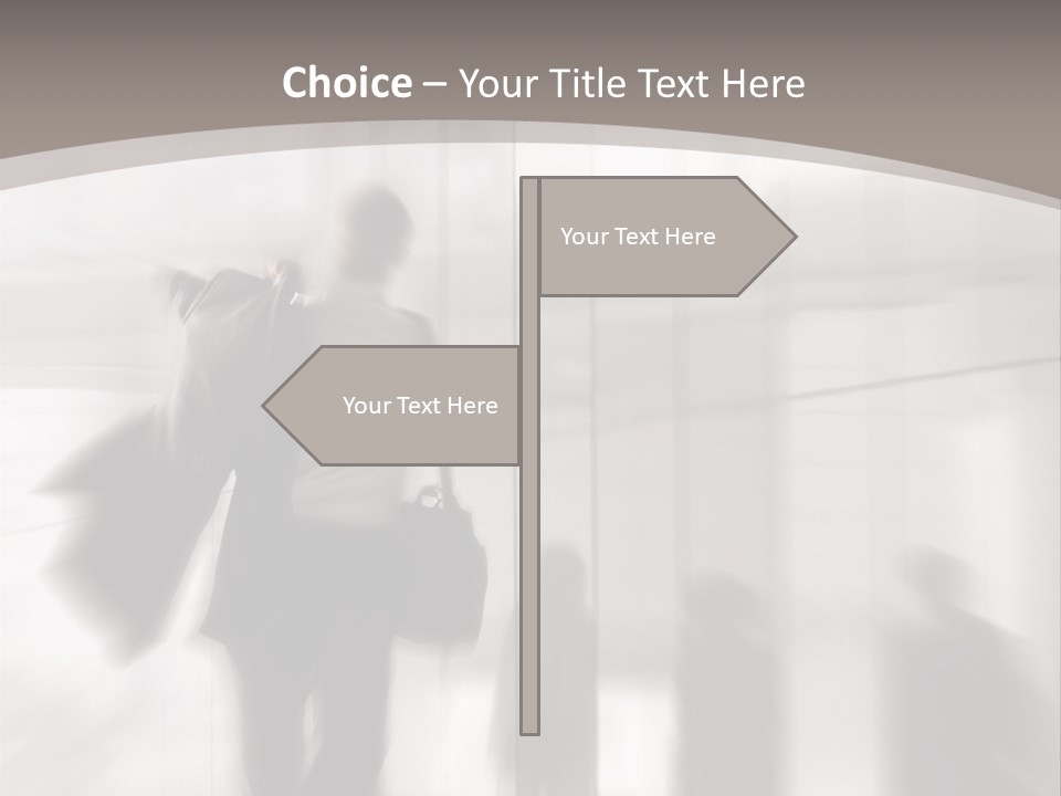 Motion Way Group PowerPoint Template