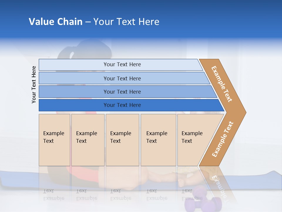 Fitness Together Mommy PowerPoint Template