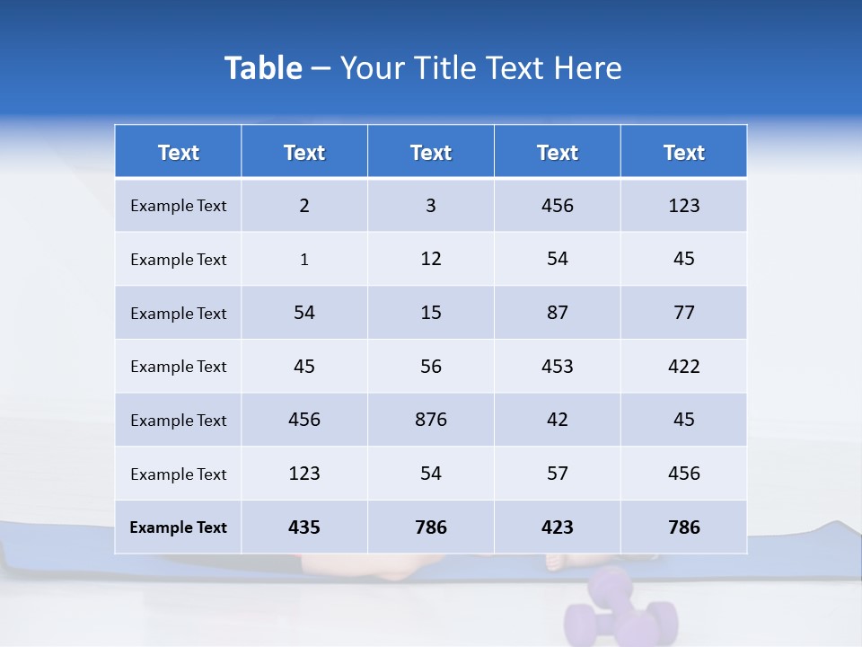 Fitness Together Mommy PowerPoint Template