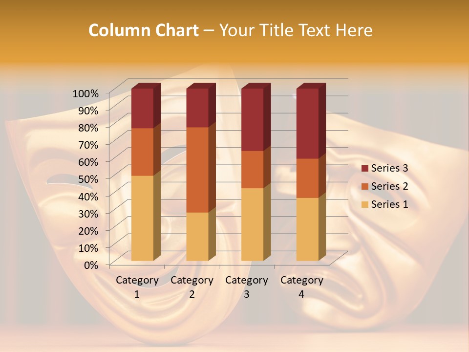 Curtain Acting Masquerade PowerPoint Template