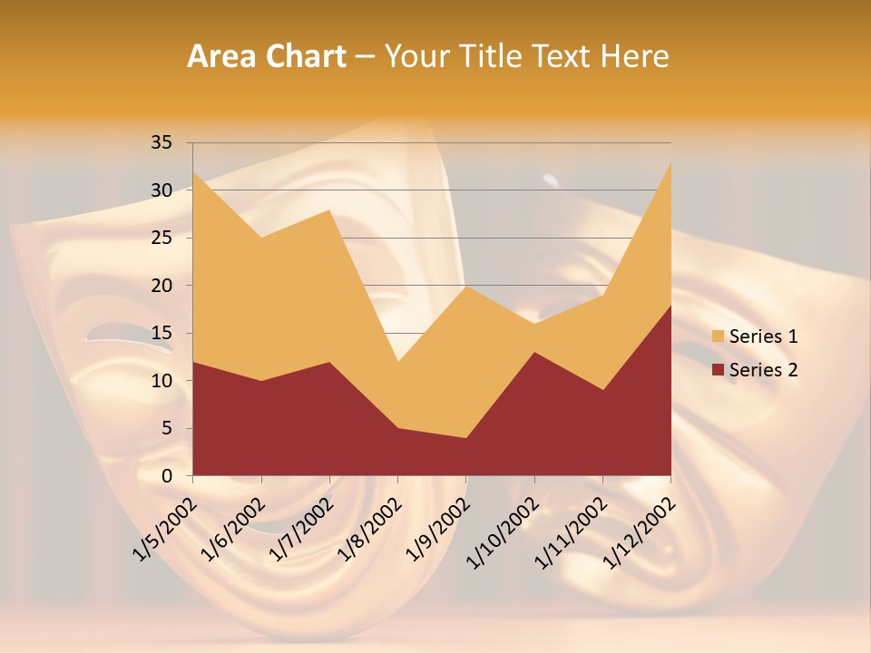 Curtain Acting Masquerade PowerPoint Template