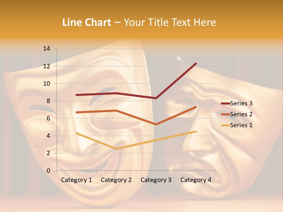 Curtain Acting Masquerade PowerPoint Template