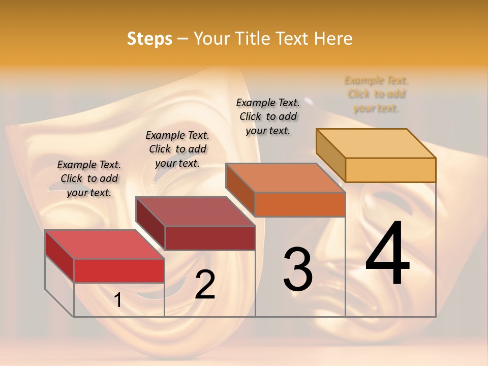 Curtain Acting Masquerade PowerPoint Template