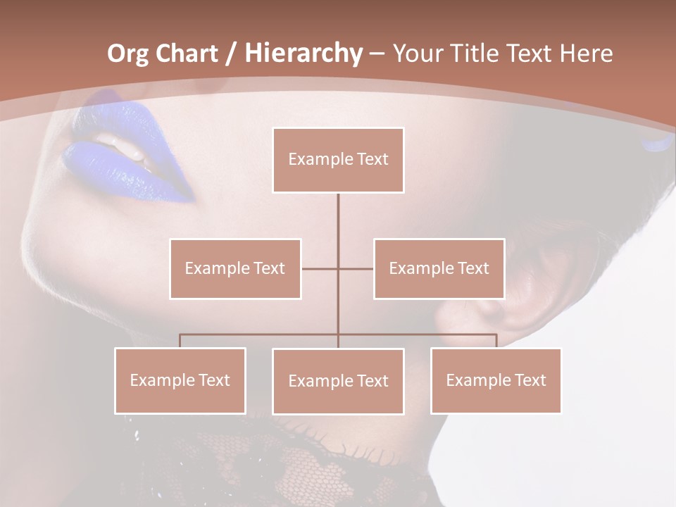 Contemplation Studio Shot Makeup PowerPoint Template