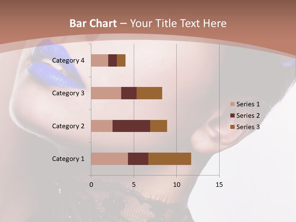 Contemplation Studio Shot Makeup PowerPoint Template