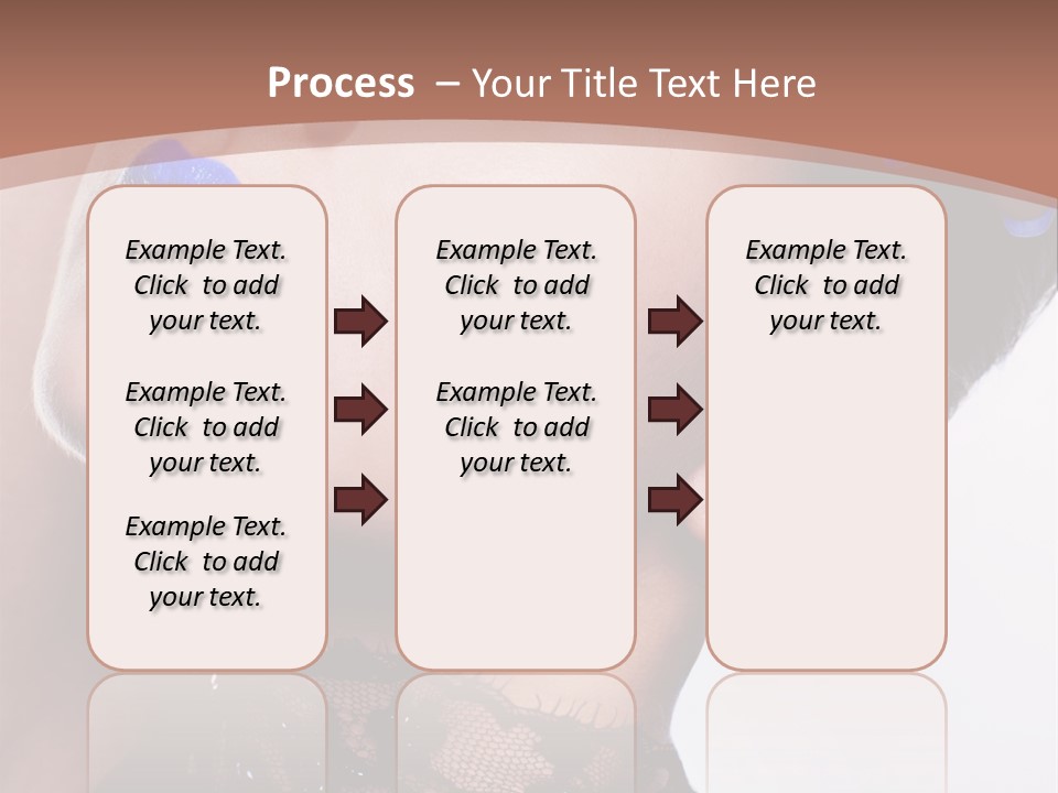 Contemplation Studio Shot Makeup PowerPoint Template